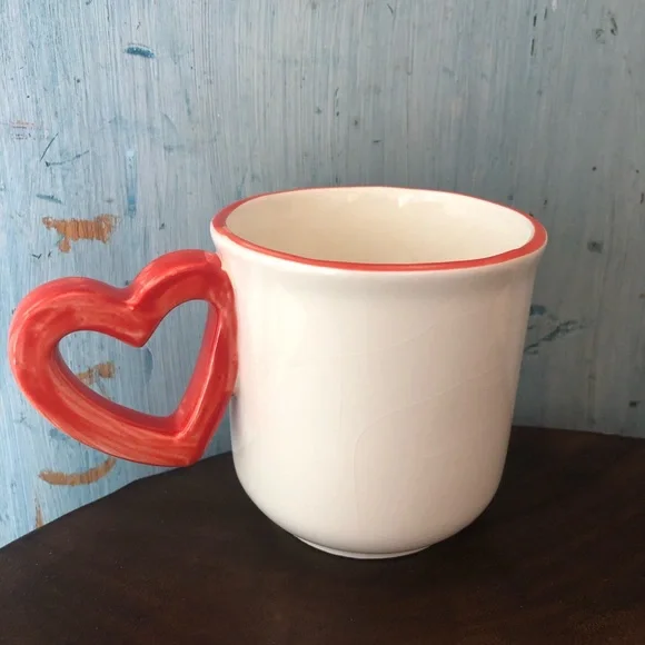 Coffee cup with heart handle for your significant other or yourself - Picture 7 of 7